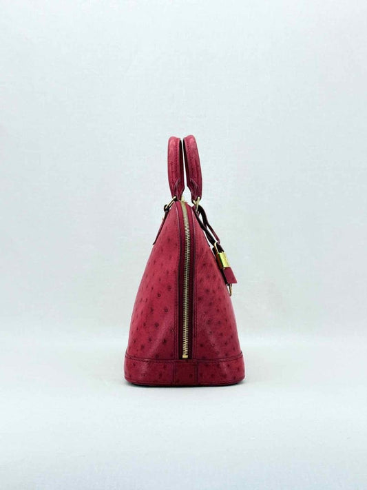 LOUIS VUITTON Alma Ruby Red Top Handle
