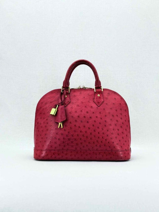 LOUIS VUITTON Alma Ruby Red Top Handle