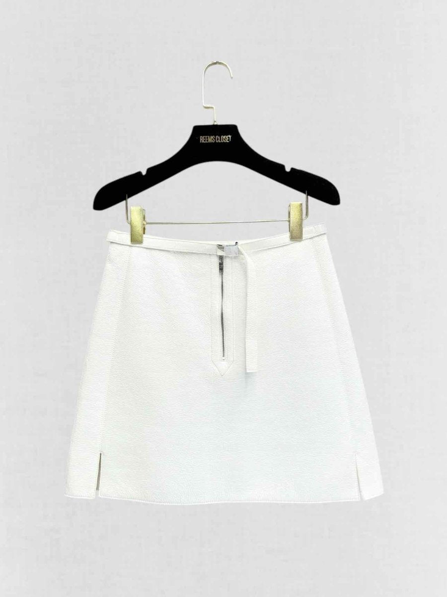 LOUIS VUITTON Belted White Size US 4 Skirt