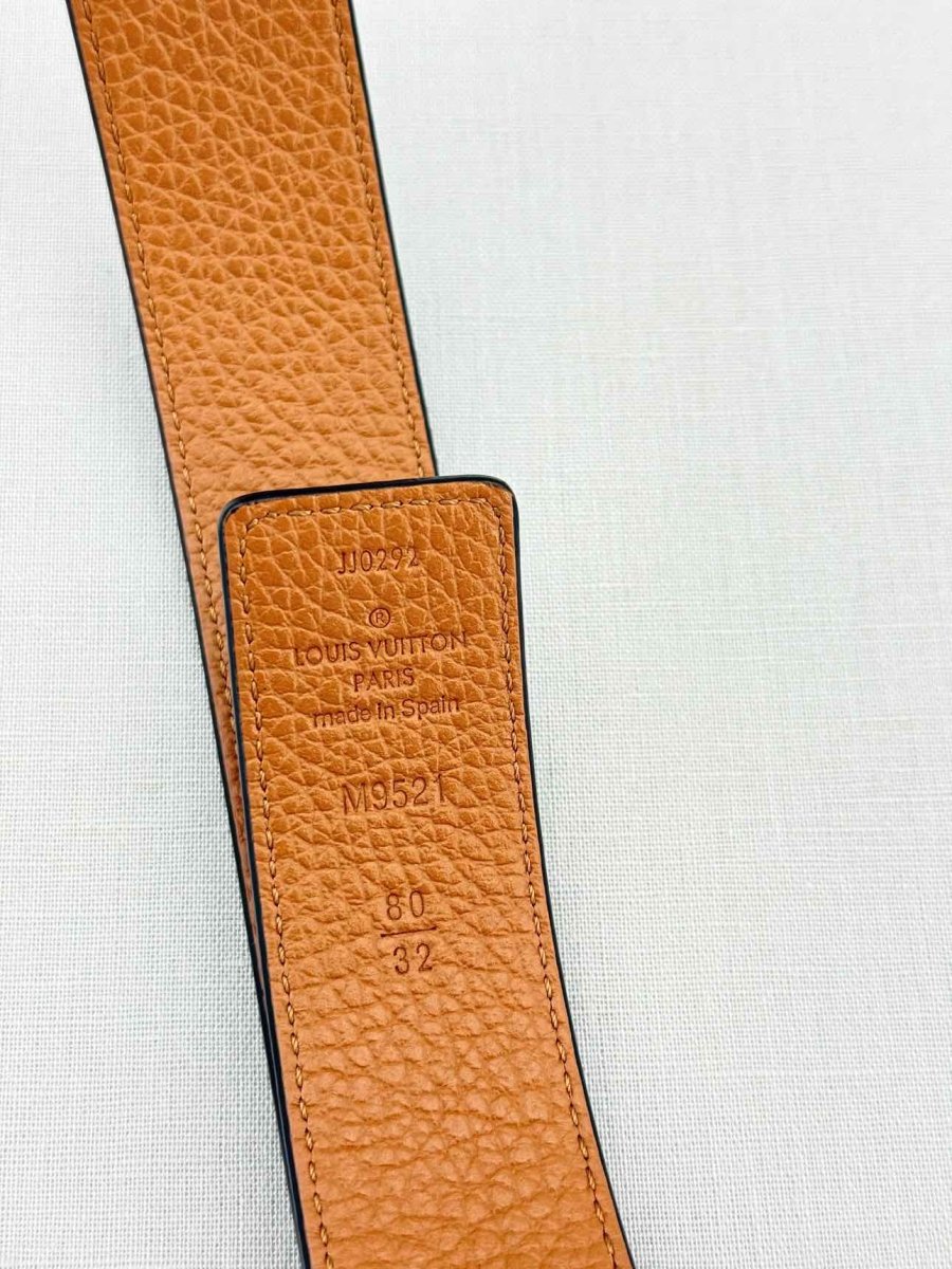 LOUIS VUITTON Black Belt