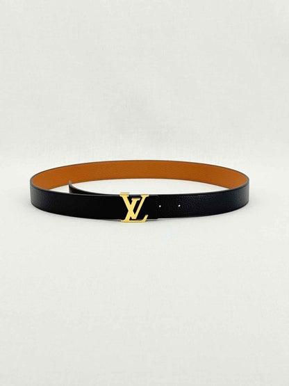 LOUIS VUITTON Black Belt