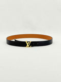 LOUIS VUITTON Black Belt