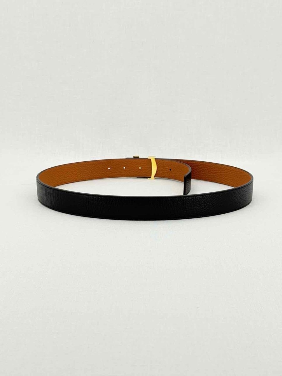 LOUIS VUITTON Black Belt