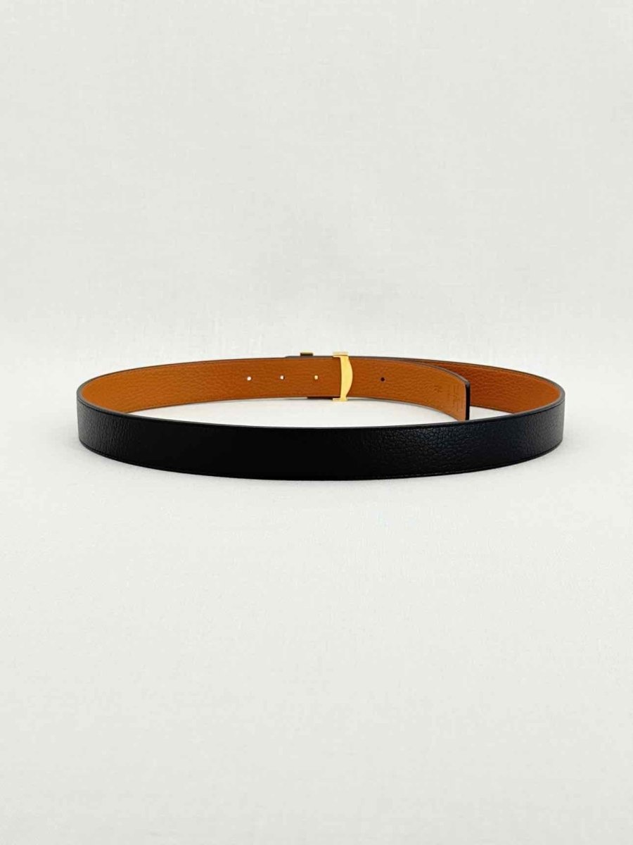 LOUIS VUITTON Black Belt