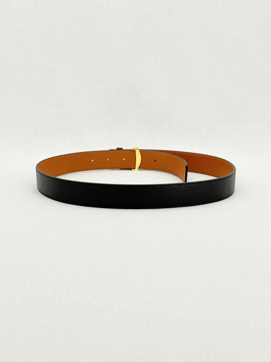 LOUIS VUITTON Black Belt