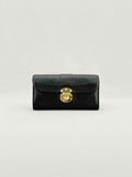 LOUIS VUITTON Black Monogram Continental Wallet