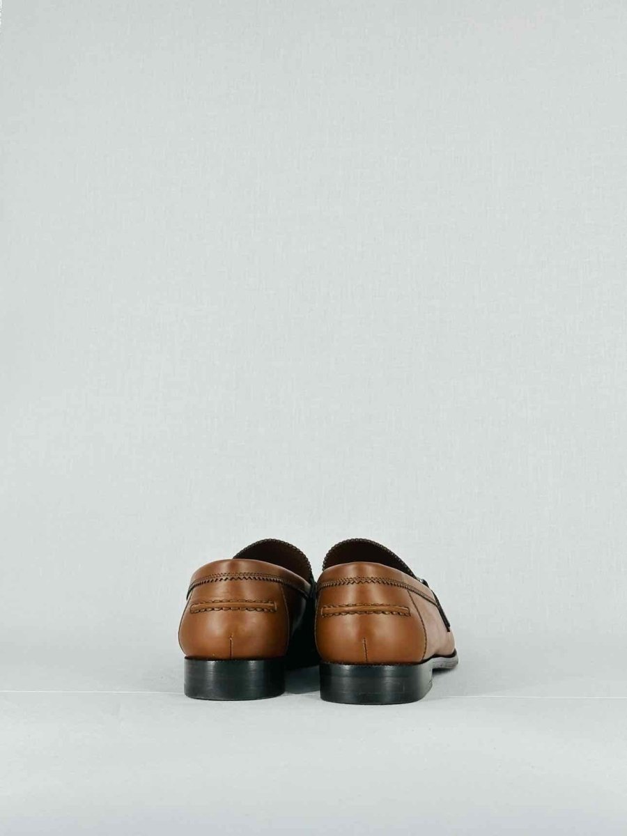 LOUIS VUITTON Brown Size EU 42 Loafers