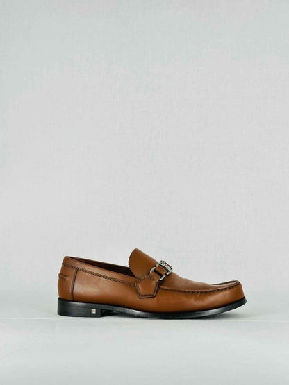 LOUIS VUITTON Brown Size EU 42 Loafers
