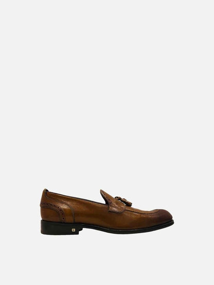 LOUIS VUITTON Brown Size EU 44 Loafers