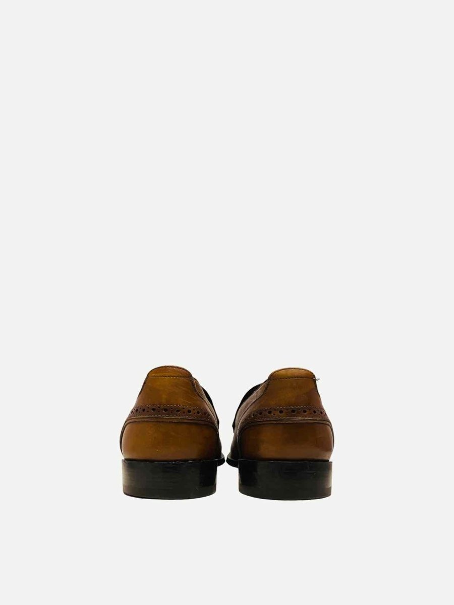 LOUIS VUITTON Brown Size EU 44 Loafers