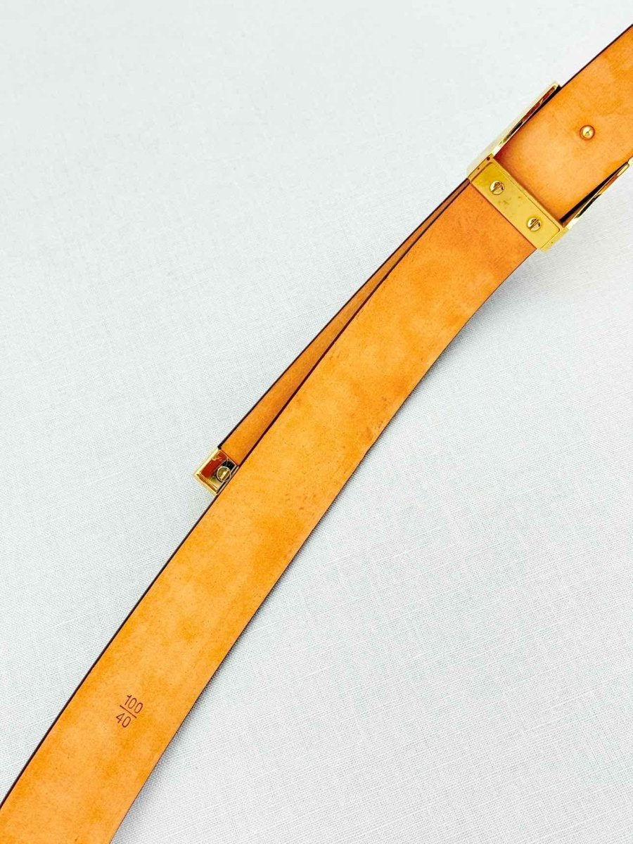 LOUIS VUITTON Brown Monogram Belt