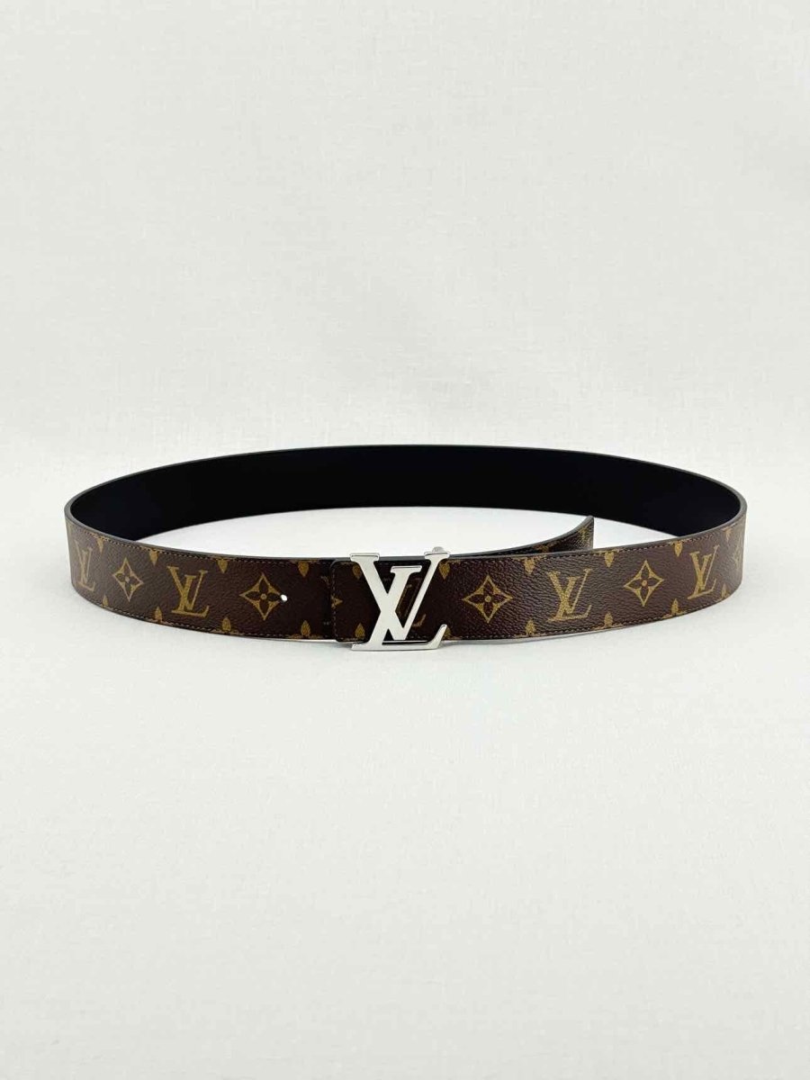 LOUIS VUITTON Brown Monogram Belt