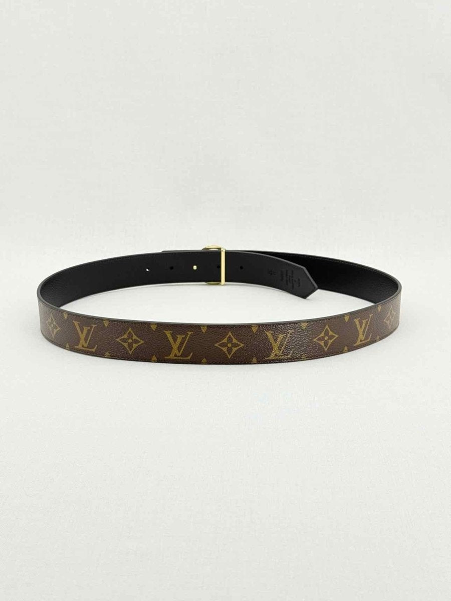 LOUIS VUITTON Brown Monogram Belt