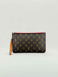 LOUIS VUITTON Brown Monogram Pouch