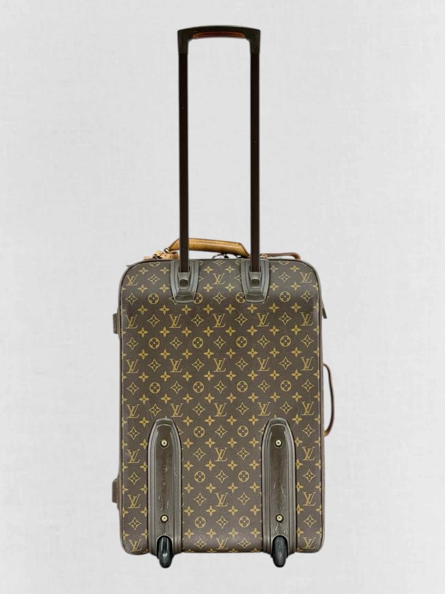 LOUIS VUITTON Brown Monogram Rolling Luggage