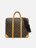 LOUIS VUITTON Brown Travel Bag