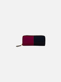 LOUIS VUITTON Burgundy & Black Continental Wallet