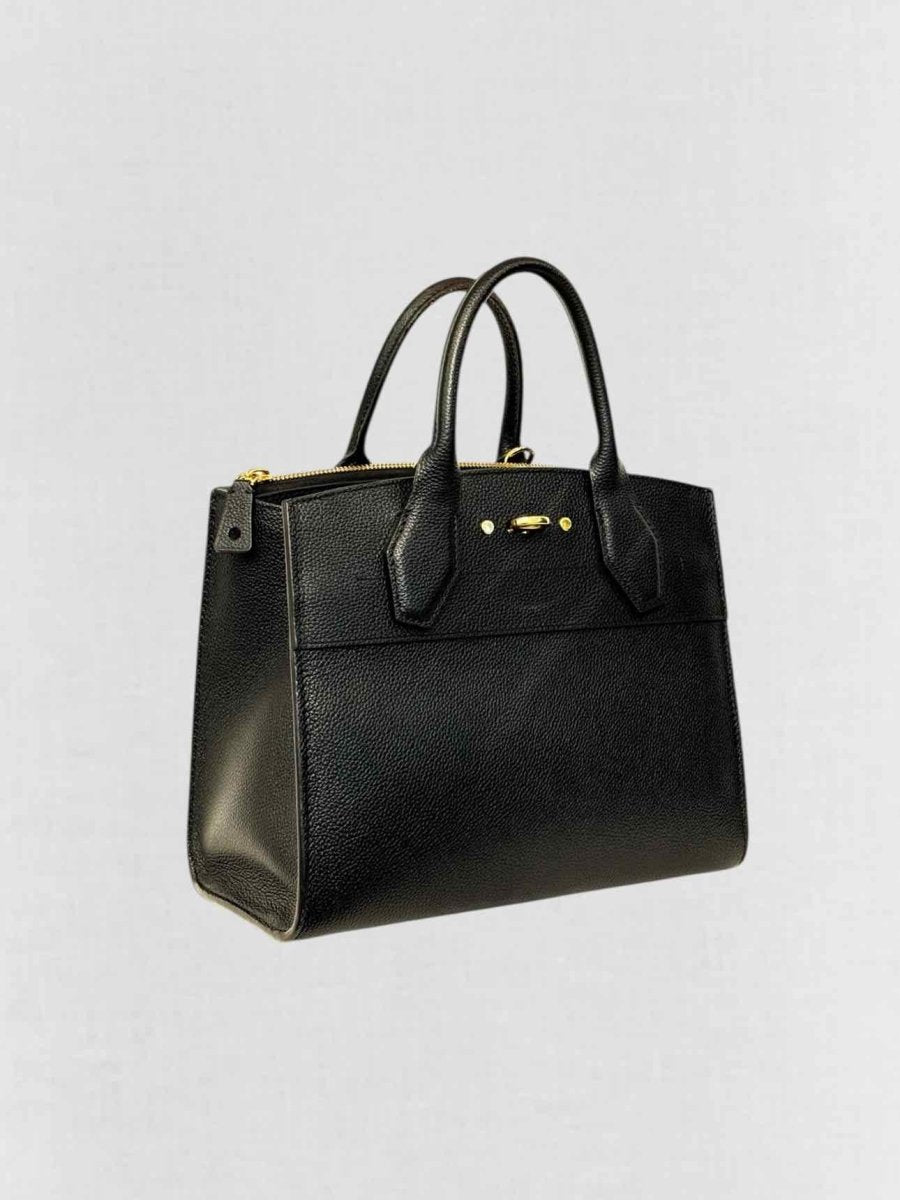 LOUIS VUITTON City Streamer Black Top Handle