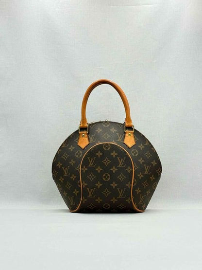 LOUIS VUITTON Ellipse Brown & Beige Monogram Top Handle