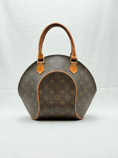 LOUIS VUITTON Ellipse Brown & Navy Blue Top Handle