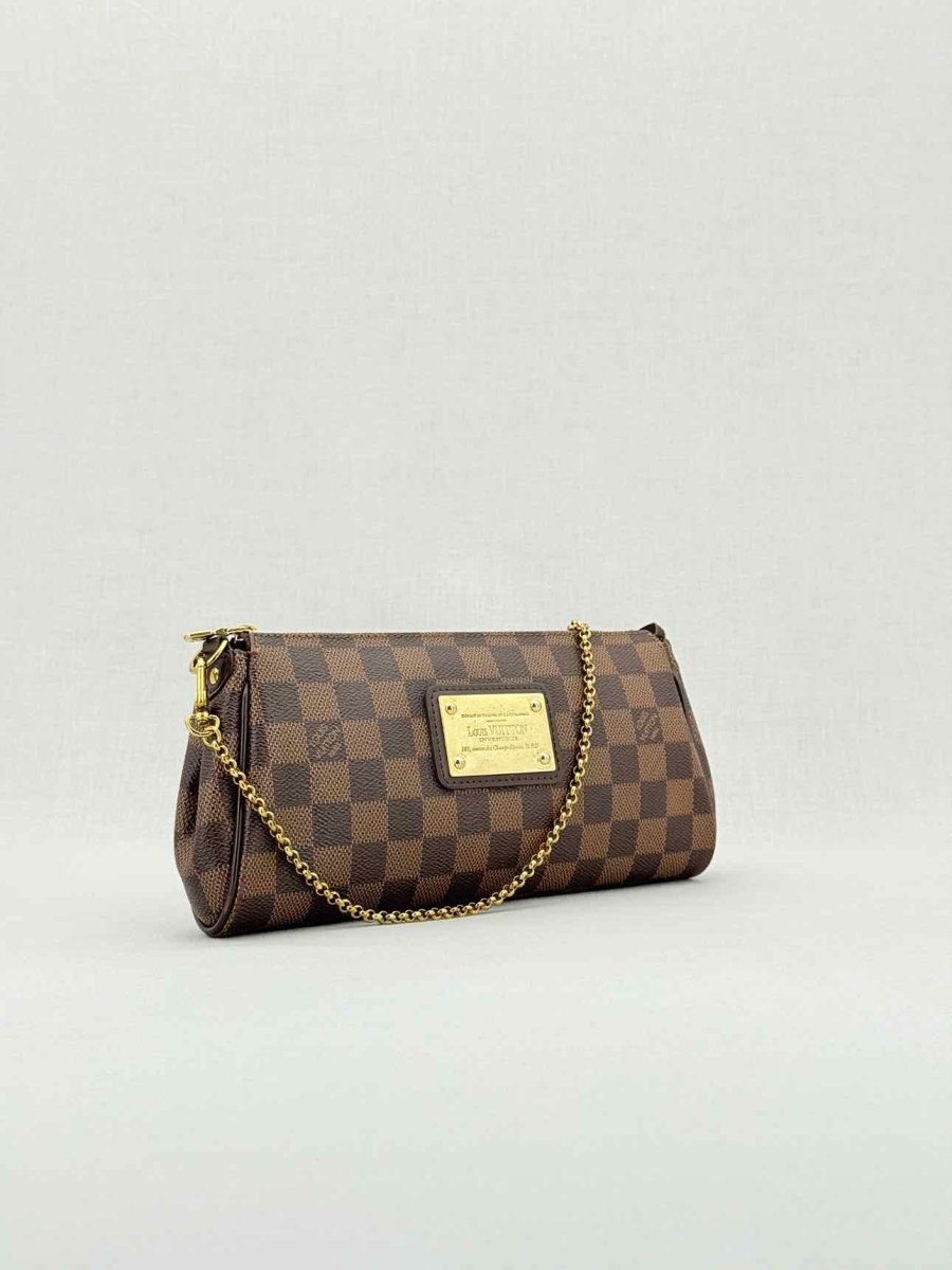 LOUIS VUITTON Eva Brown Damier Ebene Shoulder Bag
