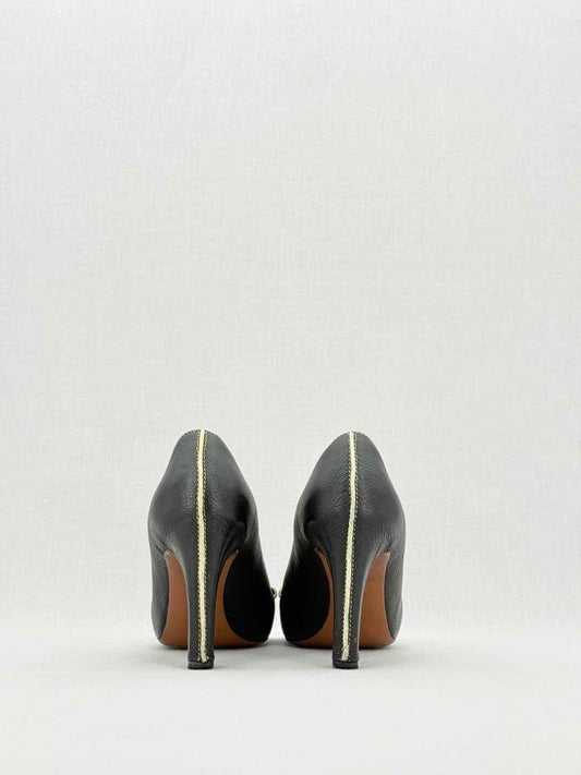 LOUIS VUITTON Fleur Black Size EU 37.5 Pumps