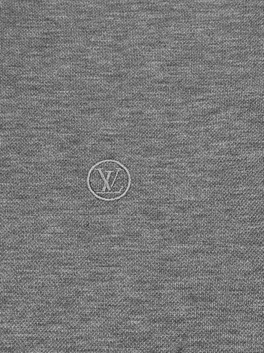 LOUIS VUITTON Grey Size Medium Polo Shirt