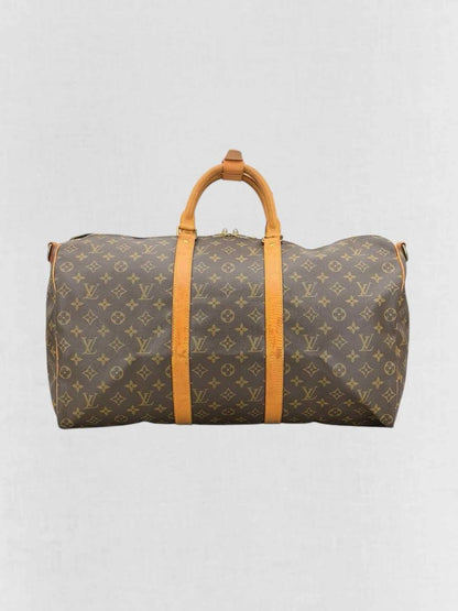 LOUIS VUITTON Keep All Brown Monogram Duffel bag