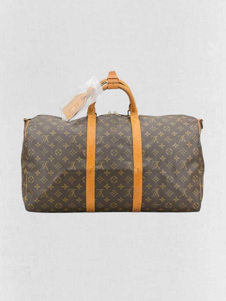 LOUIS VUITTON Keep All Brown Monogram Duffel bag