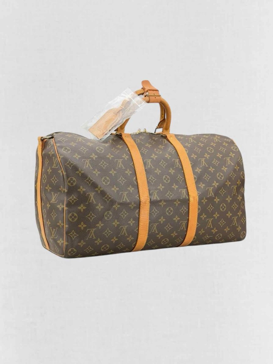 LOUIS VUITTON Keep All Brown Monogram Duffel bag