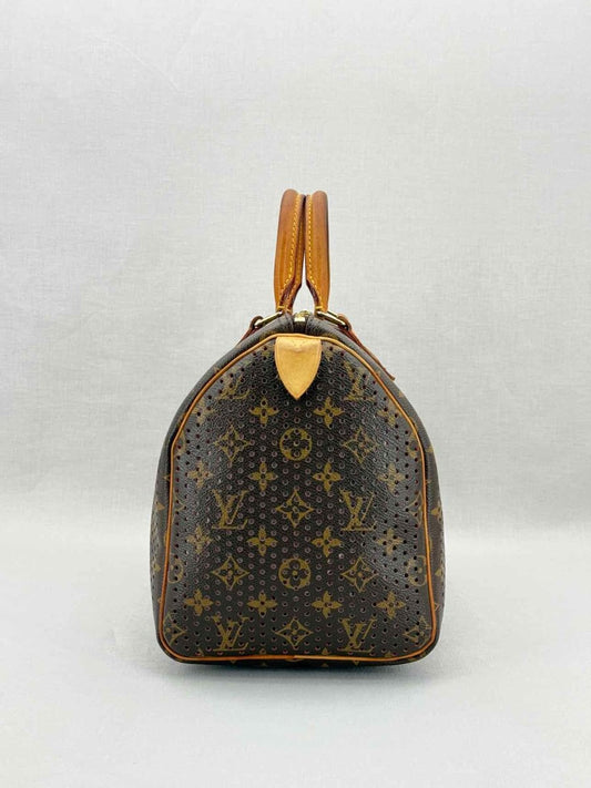LOUIS VUITTON Limited Edition Brown Monogram Top Handle