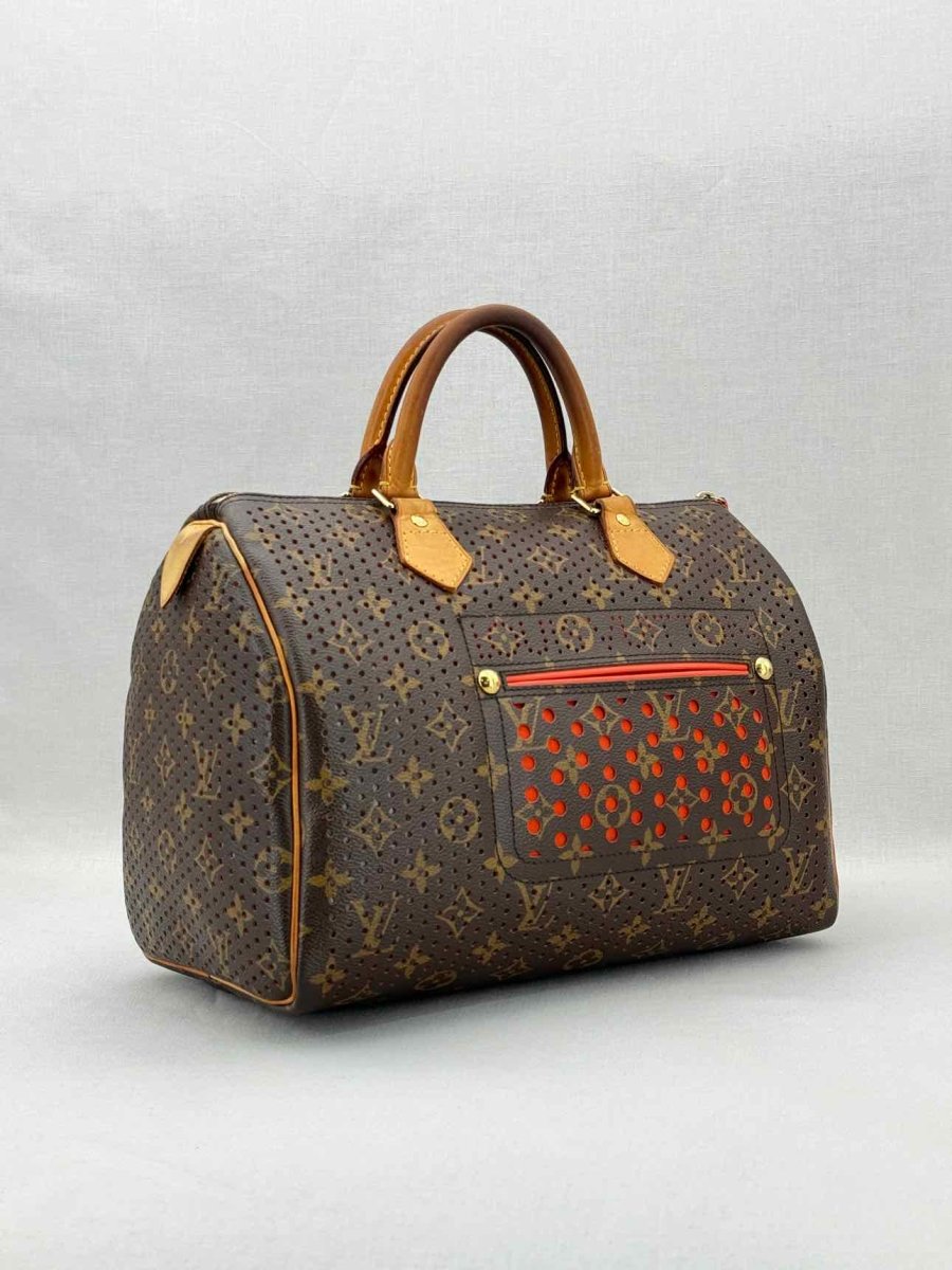 LOUIS VUITTON Limited Edition Brown Monogram Top Handle