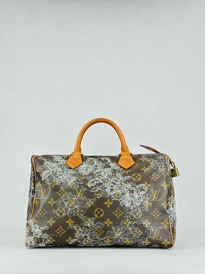 LOUIS VUITTON Limited Edition Brown Monogram Top Handle