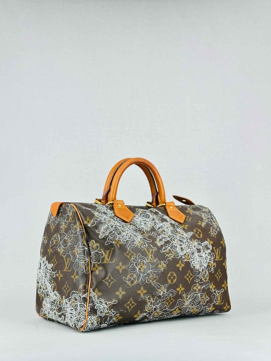 LOUIS VUITTON Limited Edition Brown Monogram Top Handle