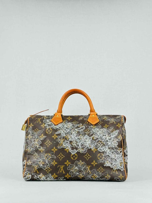 LOUIS VUITTON Limited Edition Brown Monogram Top Handle