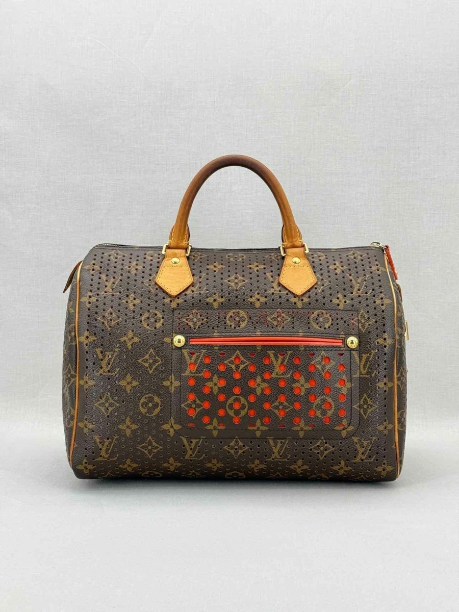 LOUIS VUITTON Limited Edition Brown Monogram Top Handle