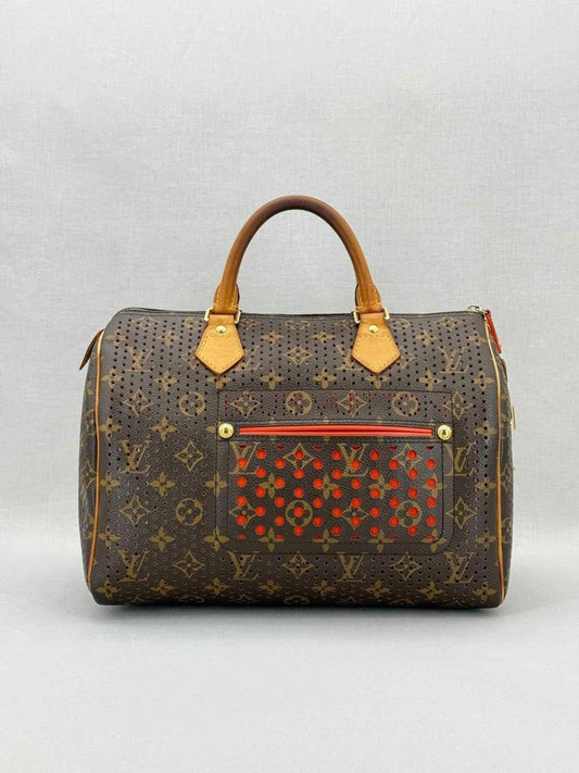 LOUIS VUITTON Limited Edition Brown Monogram Top Handle