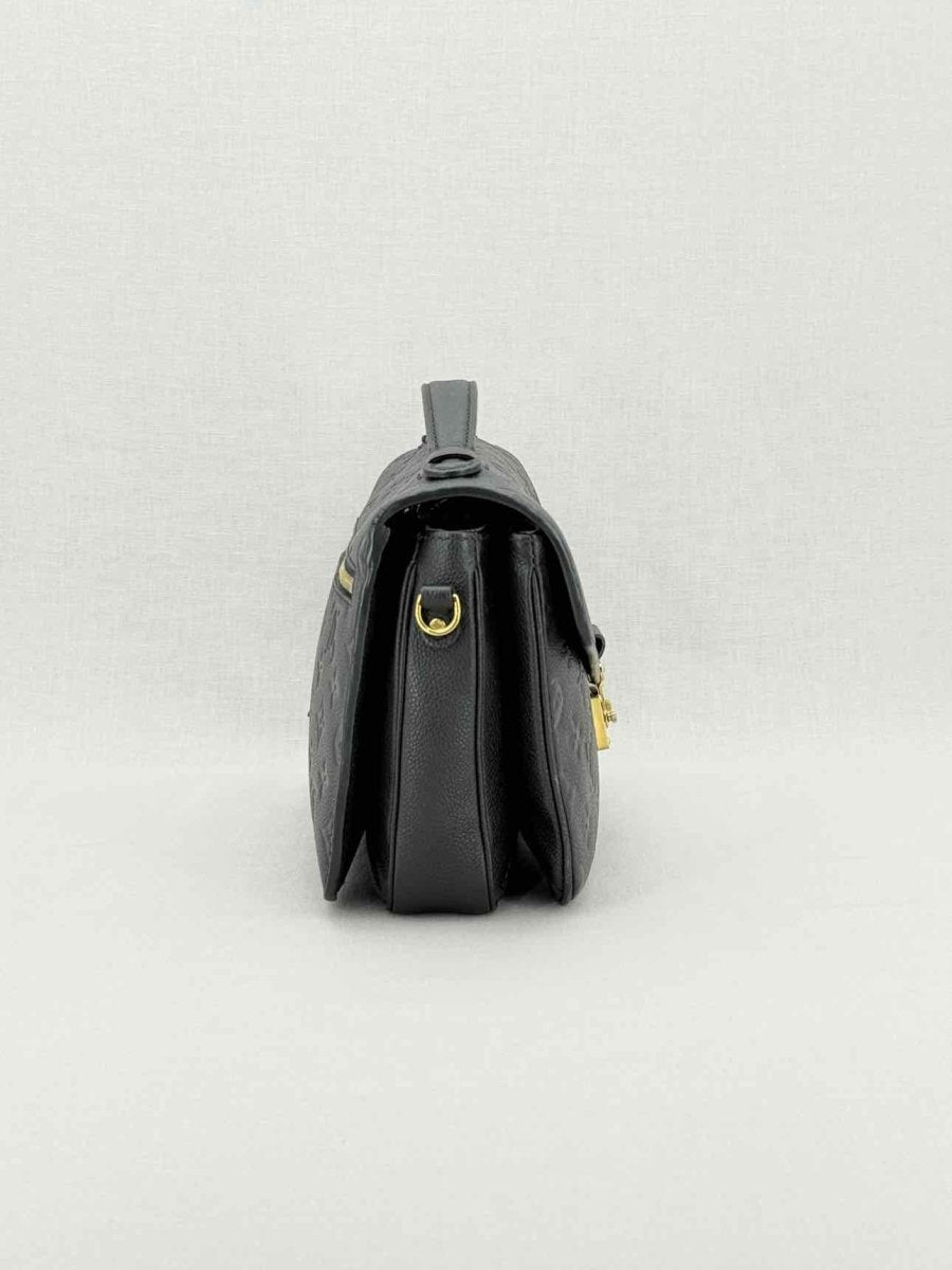 LOUIS VUITTON Metis Black Monogram Shoulder Bag