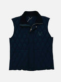 LOUIS VUITTON Quilted Midnight Blue Size US 12 Gilet