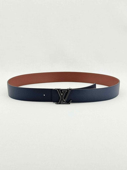 LOUIS VUITTON Navy Blue Belt