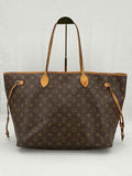 LOUIS VUITTON Neverfull Brown & Beige Monogram Tote Bag