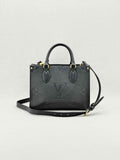 LOUIS VUITTON Onthego Black Tote Bag