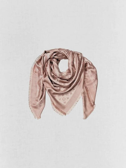 LOUIS VUITTON Pink Shawl