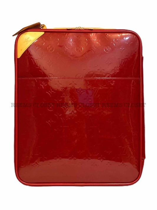 LOUIS VUITTON Pegase 45 Red Rolling Luggage