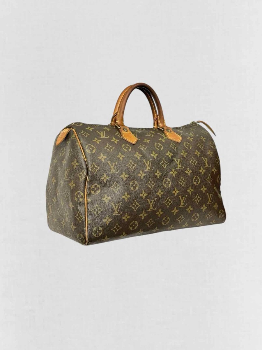 LOUIS VUITTON Speedy 30 Brown Monogram Top Handle