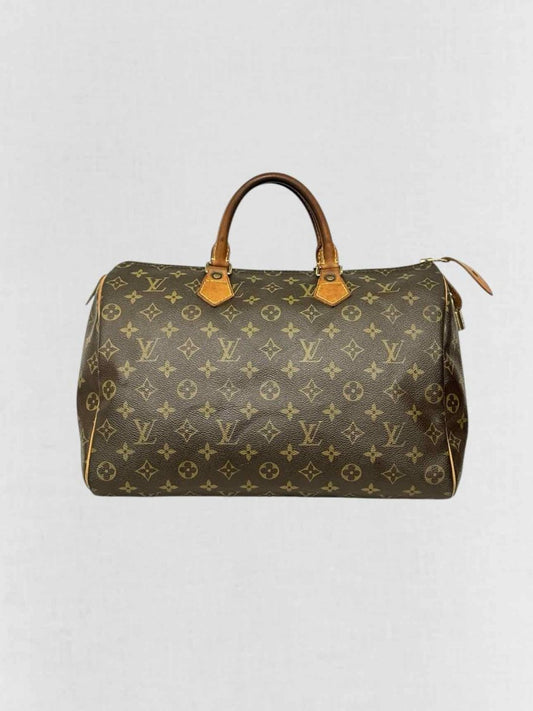 LOUIS VUITTON Speedy 30 Brown Monogram Top Handle