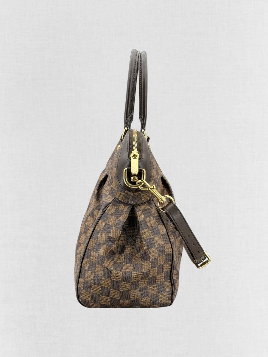 LOUIS VUITTON Trevi Brown Damier Ebene Shoulder Bag