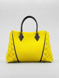 LOUIS VUITTON W Yellow Monogram Tote Bag