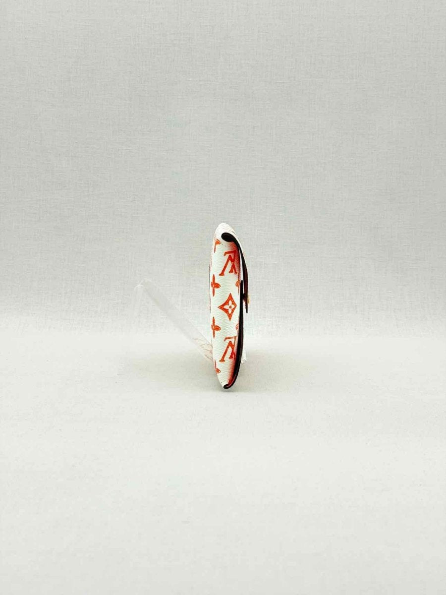 LOUIS VUITTON White Multicolor Monogram Clutch