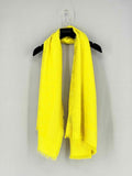 LOUIS VUITTON Yellow Monogram Scarf